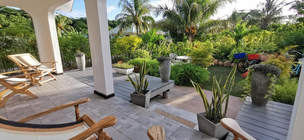 Chez Marva Grande Villa Corossol 3 A 12 Personnes La Digue Dış mekan fotoğraf